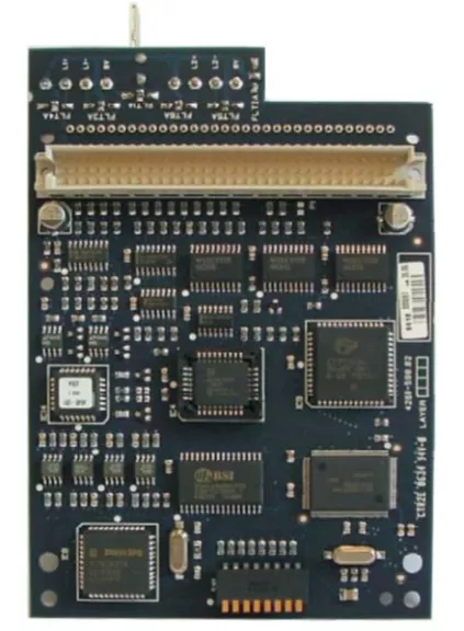4 Loop Panel c|w Network Card Red Metal Box
