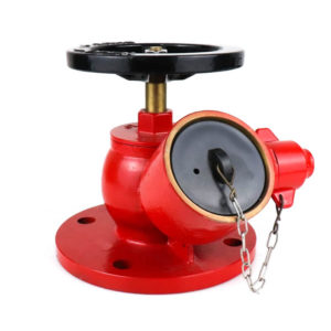 Valve Oblique Landing pattern globe type with a male screwed